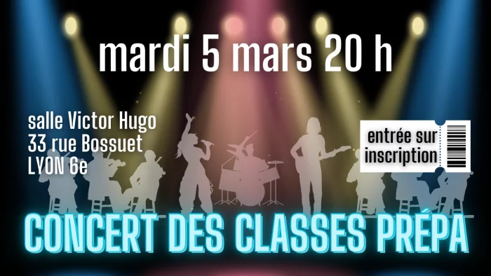 Concert des classes prépa